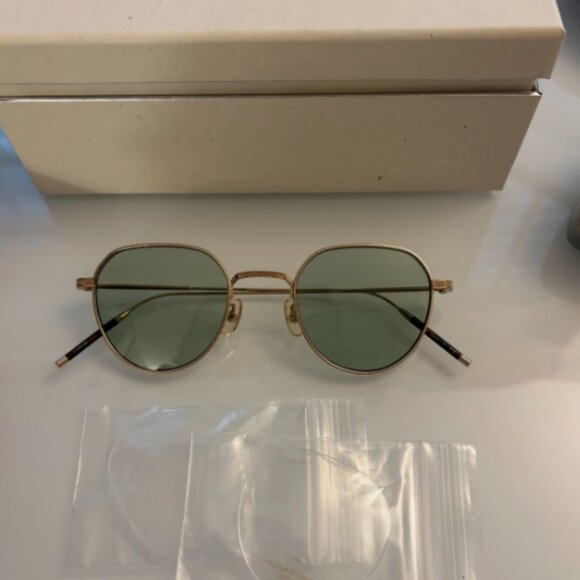 OLIVER PEOPLES TAKUMI TK-4 47mm in Green Wash MSRP$671 QUINCY ISAIAH’s Fav - Picture 15 of 16
